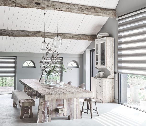 Multishades sfeervolle raamdecoratie | de Woonspecialist