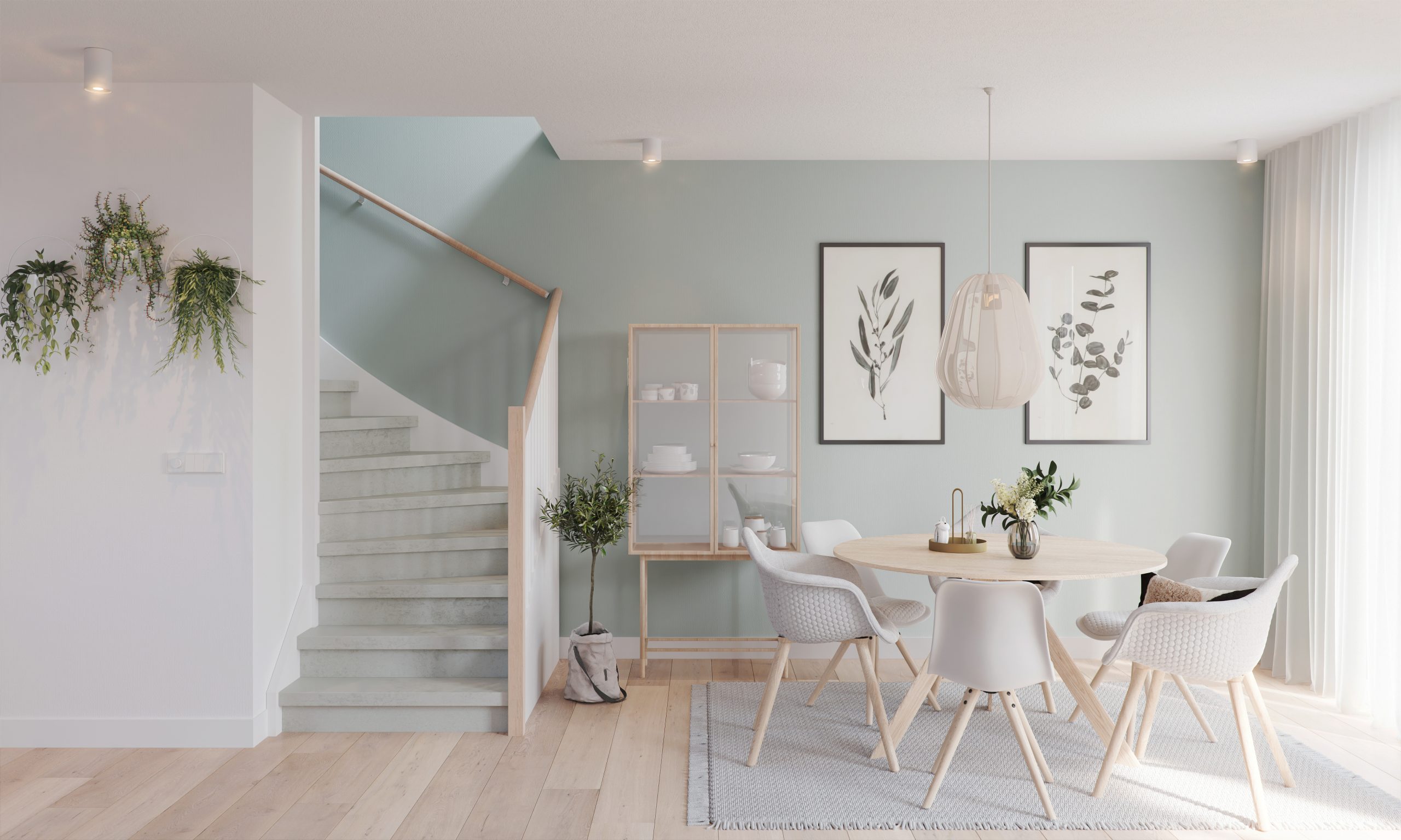 Trapbekleding betonlook