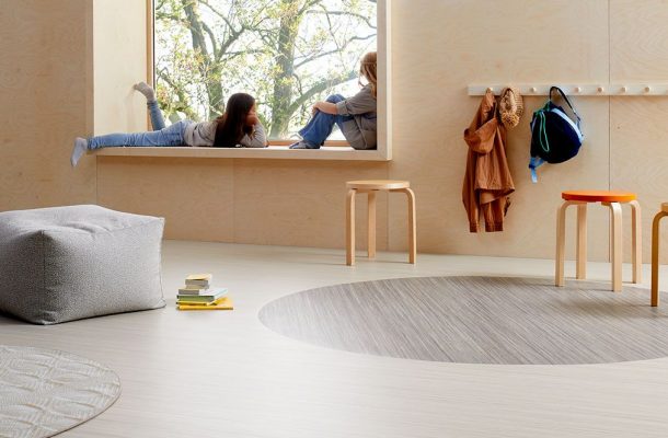 Marmoleum striato combinatie Marmoleum striato combinatie