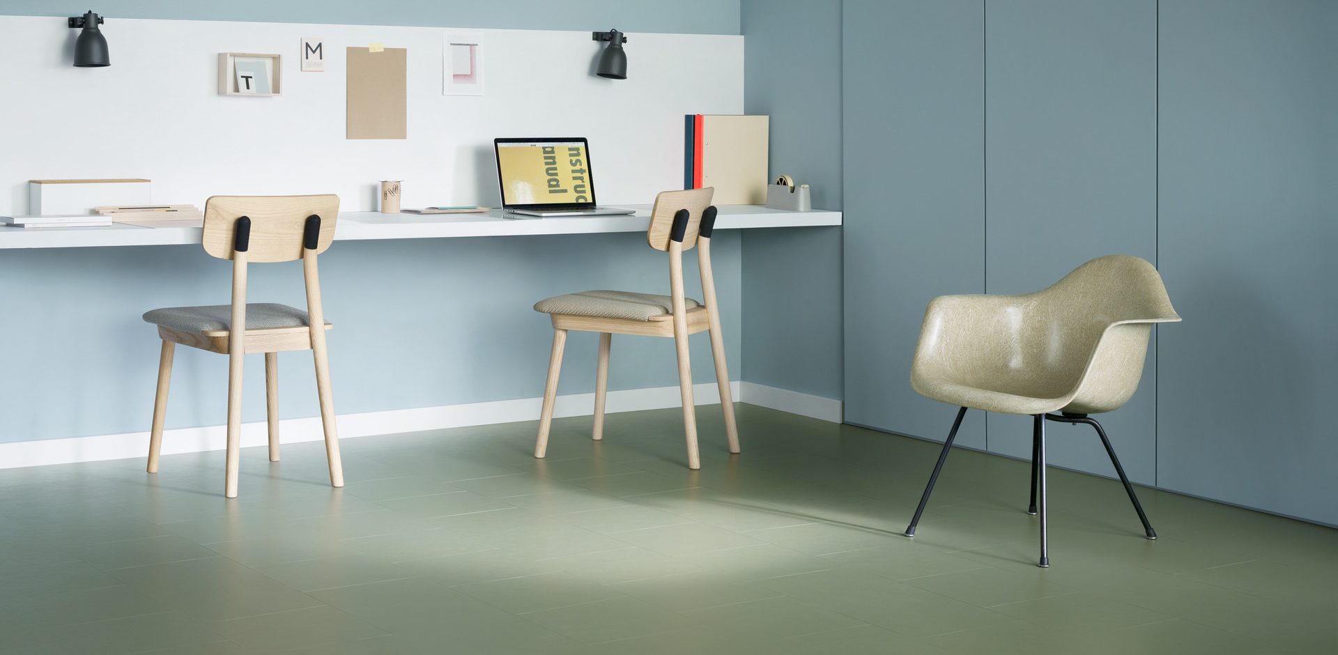 PUUR marmoleum click collectie