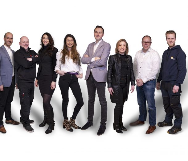 Teamfoto De Woonspecialist Bekenkamp breed