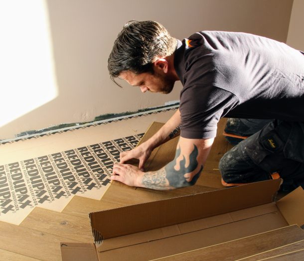 Woonspecialist – vakmanschap – pvc vloer leggen