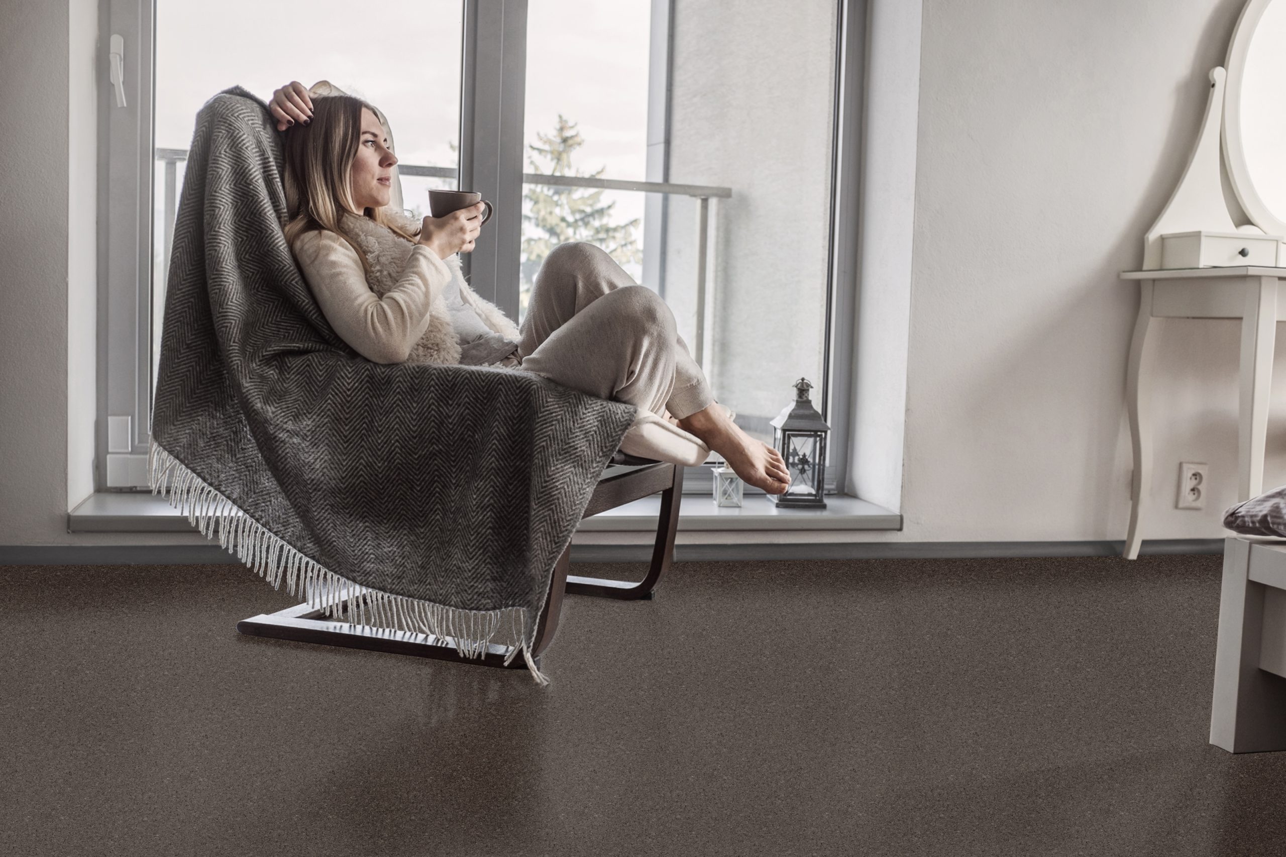 Vloeren – Dersimo – Duurzaam – CorQ – Cork – Kurk – zwart – zithoek – liggend