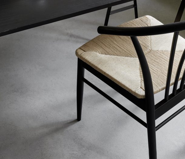 Grijze betonlook vinylvloer