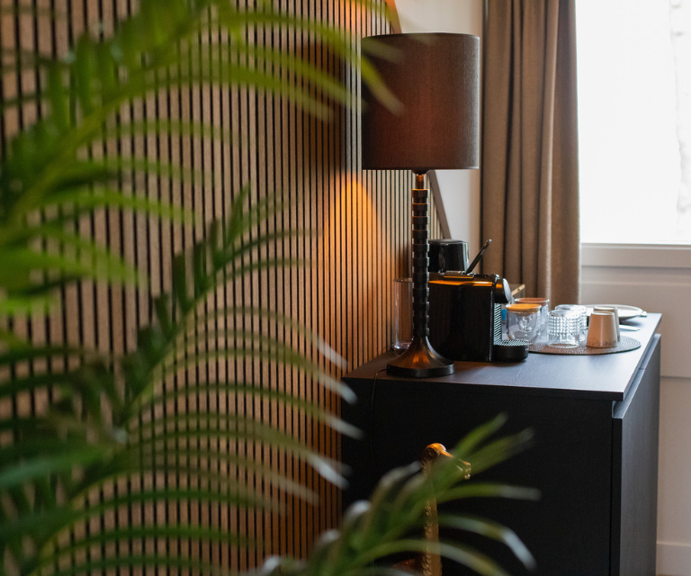 Wandpanelen van Akupanels in de hal