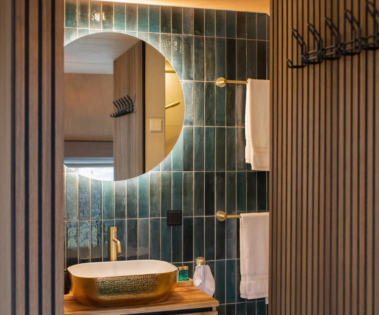 Wandpanelen van Akupanels voor in de hal