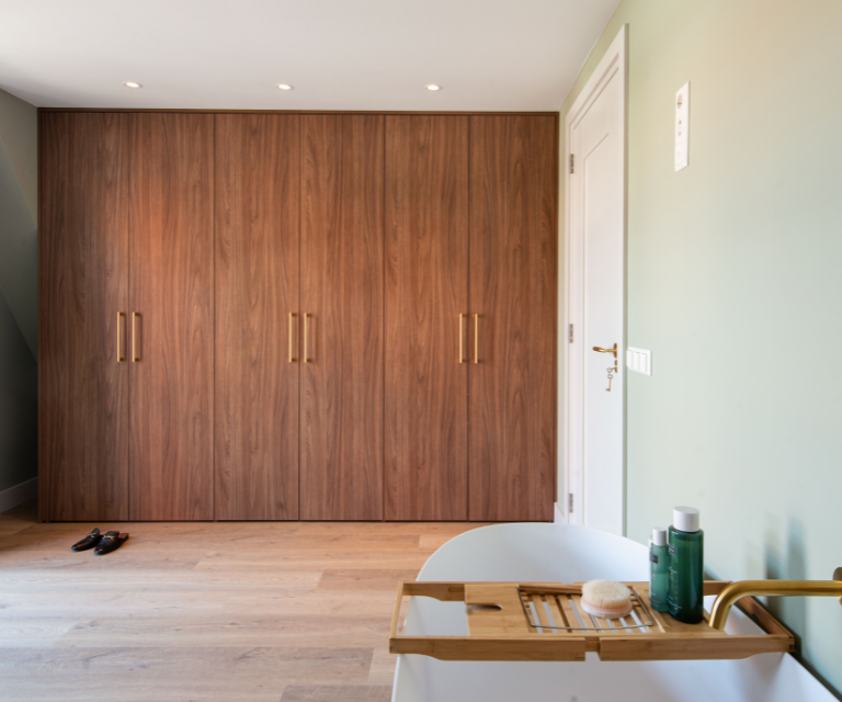 Kast op maat in badkamer