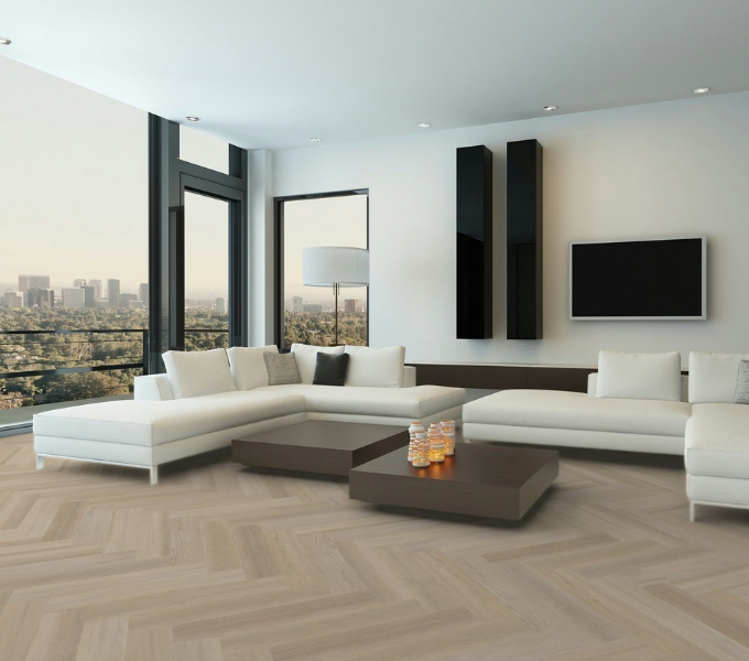 PVC-vloer visgraat Barendonk eiken