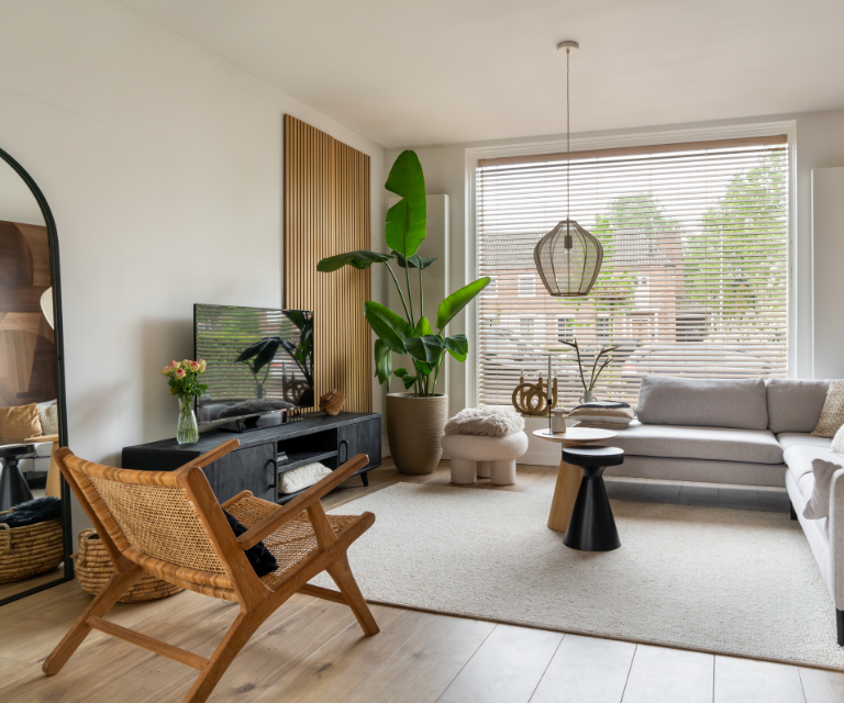 Raamdecoratie en vloerkleden bij de Woonspecialist