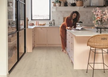 Quick-step laminaatvloer in de keuken