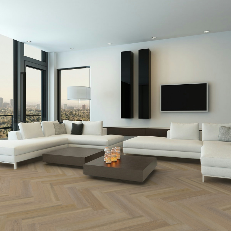 PVC-vloer visgraat Barendonk bruin