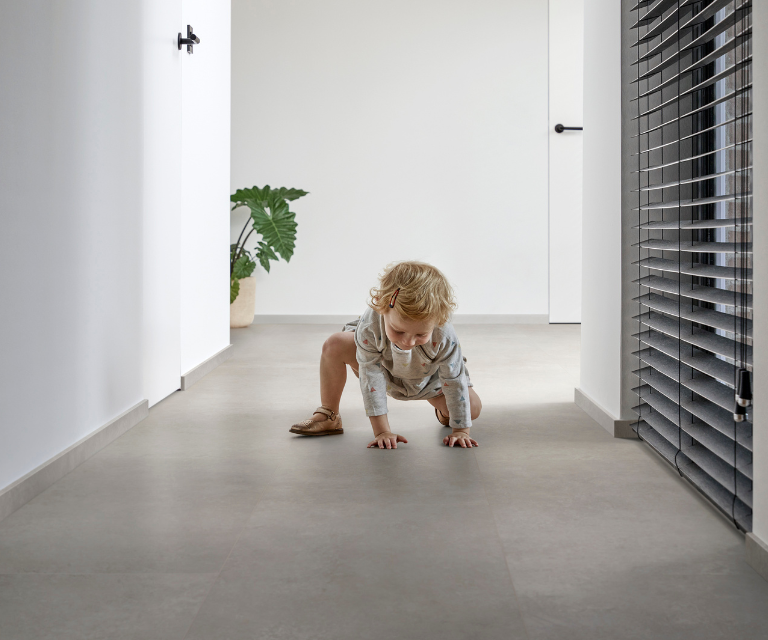 Coretec® vloeren in tegelmotief