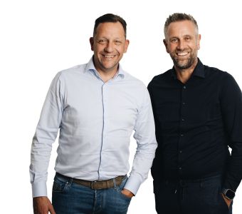 Michael Bonouvrie & Bas Meuleman, formulemanagers de Woonspecialist Michael Bonouvrie & Bas Meuleman, formulemanagers de Woonspecialist