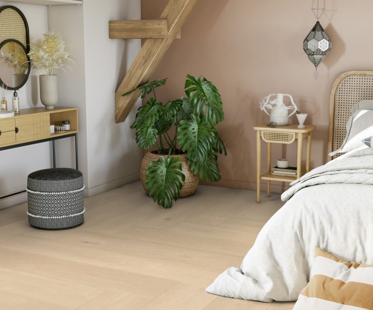 Flier naturel visgraat