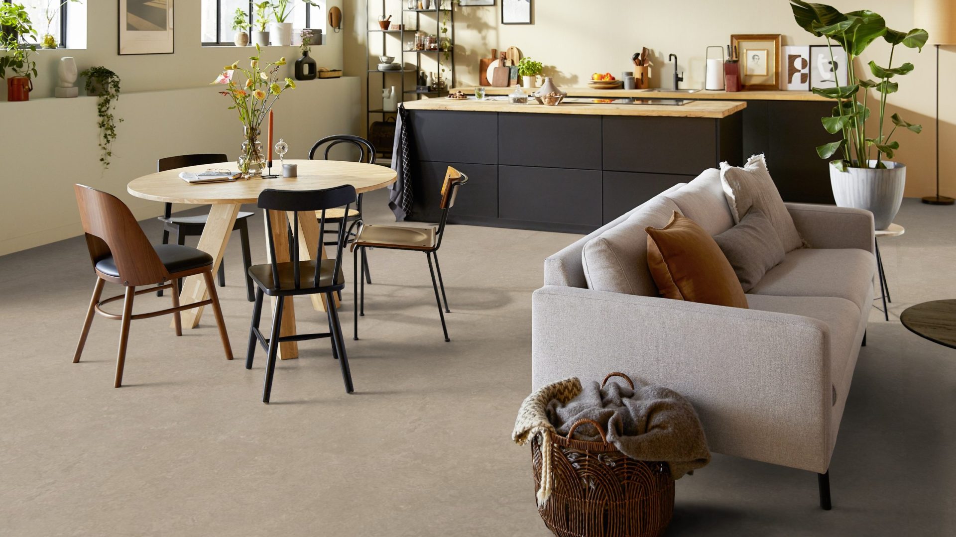 Marmoleum vloer Fresco Sparrow