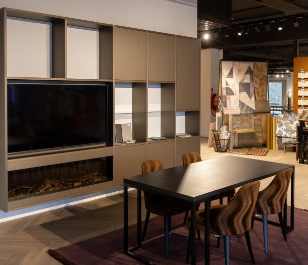 Bekenkamp Hilversum showroom kast op maat