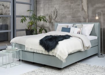 Boxspring bed met hoogwaardig beddengoed