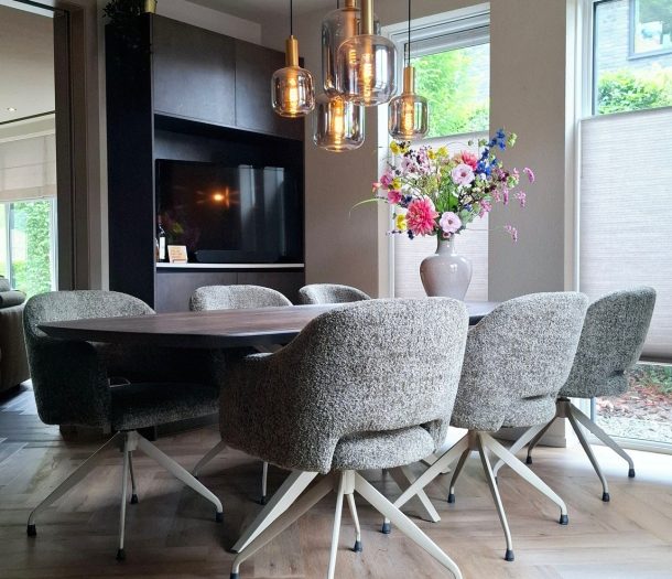 Buitink de Woonspecialist make-over in woning in Deventer eetkamer