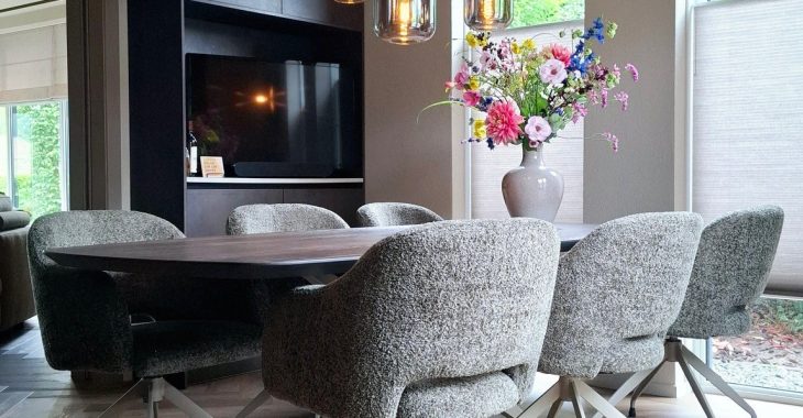 Buitink de Woonspecialist make-over in woning in Deventer eetkamer