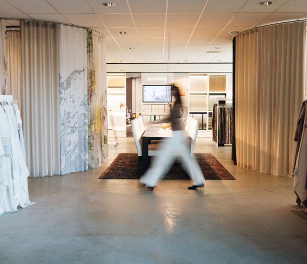 Winkelfoto Gordijnen Van der Poel Home Textiel in Heinkenszand