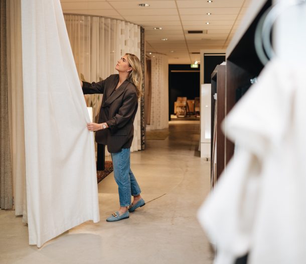 Winkelfoto Gordijnen Van der Poel Home Textiel in Heinkenszand