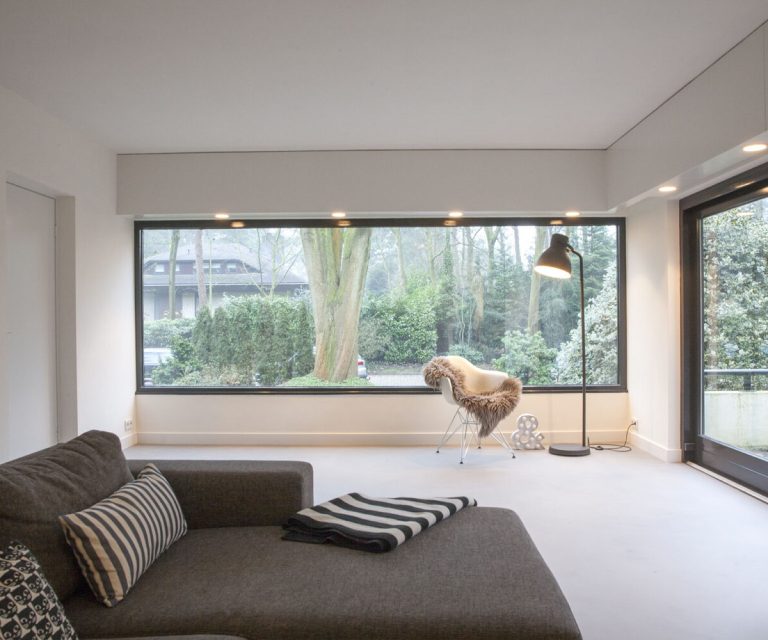 Corestone Nature Blend Doodle gietvloer epi woonkamer