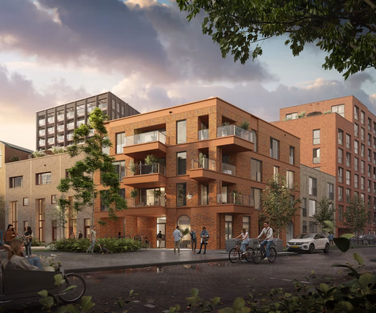 Projectfoto's Cobercokwartier - De Melkontvangst fase 2
