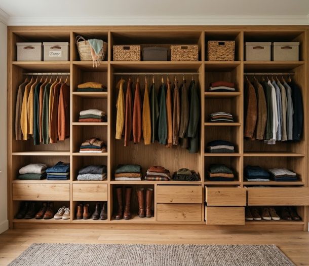 Kast op maat bruin woonspecialist