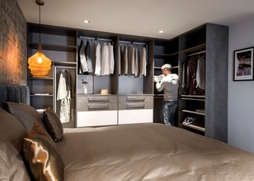 Kledingkast op maat allure in slaapkamer