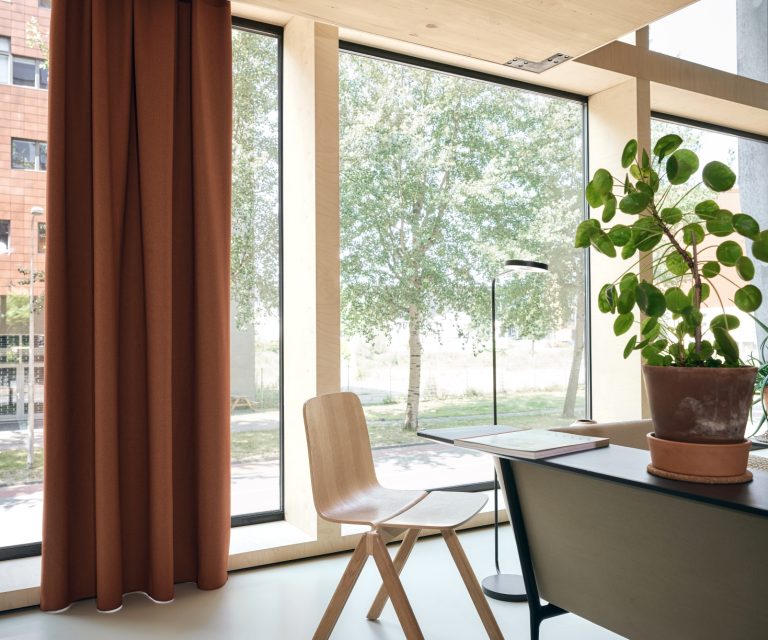 Loft79 Davon overgordijn woonkamer zithoek